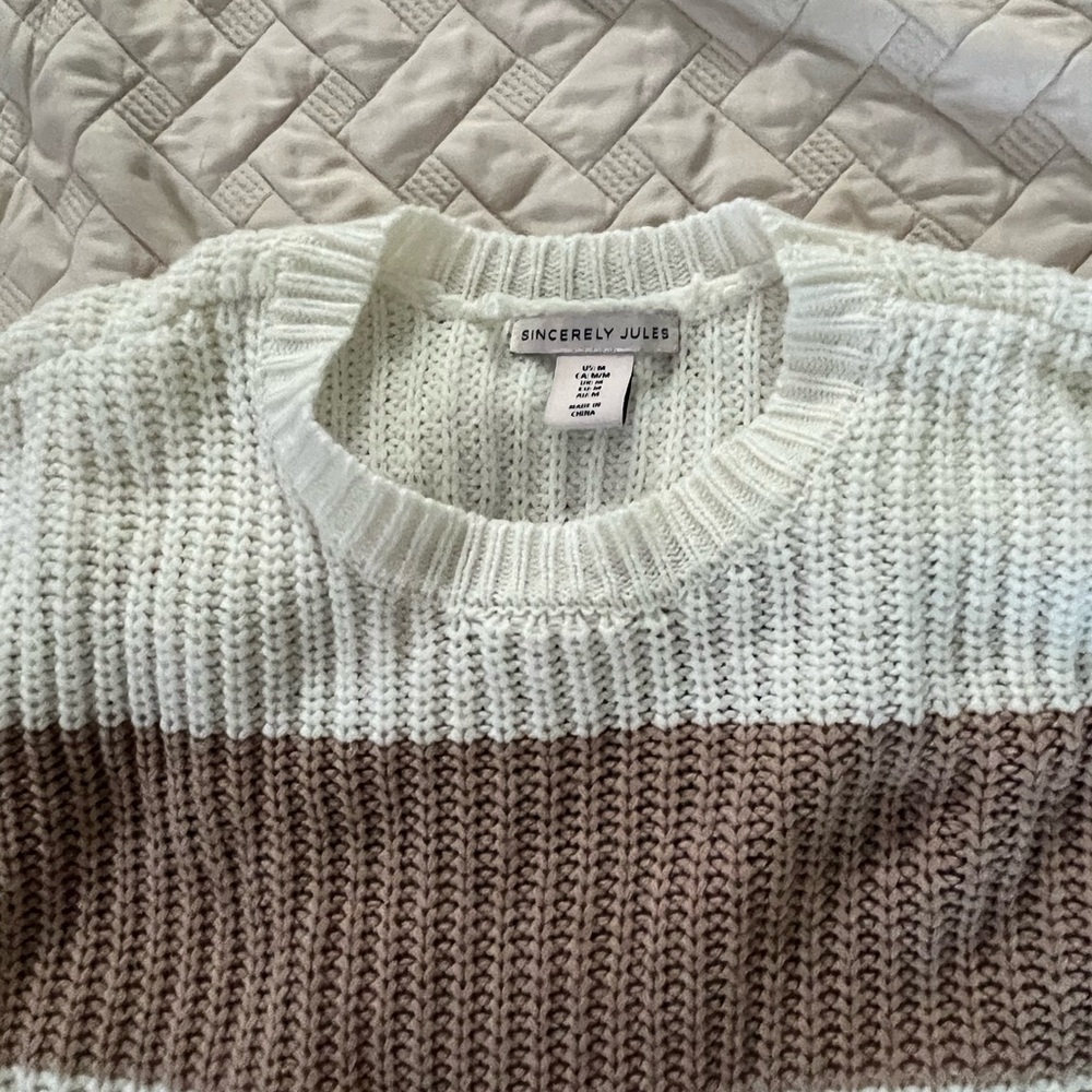 Sincerely Jules cropped sweater